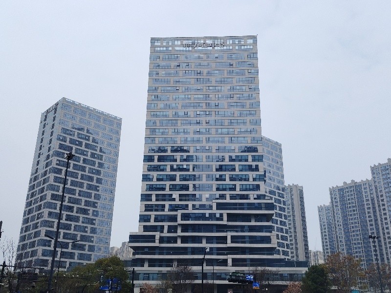 杭州万通中心外观图